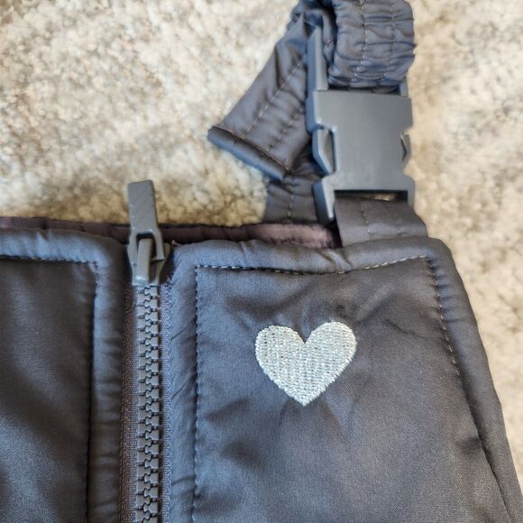 Carter's girls snow bibs gray size 3T - Picture 7 of 10